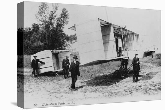 Voisin Biplane, 1910-null-Stretched Canvas