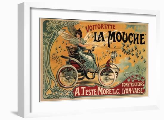 Voiturette La Mouche, 1900-Francisco Tamagno-Framed Giclee Print