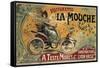 Voiturette La Mouche France 1900-null-Framed Stretched Canvas