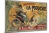 Voiturette La Mouche France 1900-null-Mounted Giclee Print