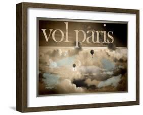 Vol Paris-null-Framed Giclee Print