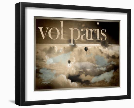 Vol Paris-null-Framed Giclee Print