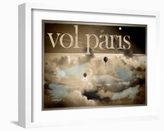 Vol Paris-null-Framed Giclee Print