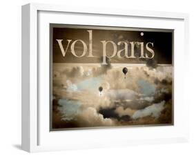 Vol Paris-null-Framed Giclee Print