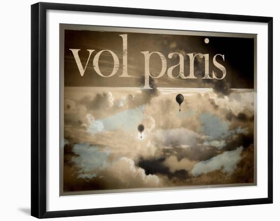 Vol Paris-null-Framed Giclee Print