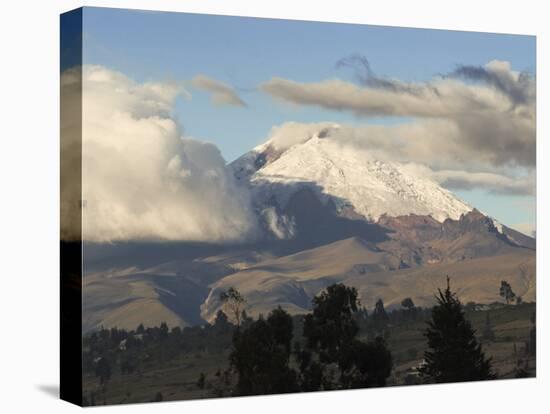 Volcan Cotopaxi, Cotopaxi Province, Central Highlands, Ecuador, South America-Robert Francis-Stretched Canvas