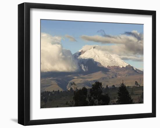 Volcan Cotopaxi, Cotopaxi Province, Central Highlands, Ecuador, South America-Robert Francis-Framed Photographic Print