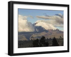 Volcan Cotopaxi, Cotopaxi Province, Central Highlands, Ecuador, South America-Robert Francis-Framed Photographic Print