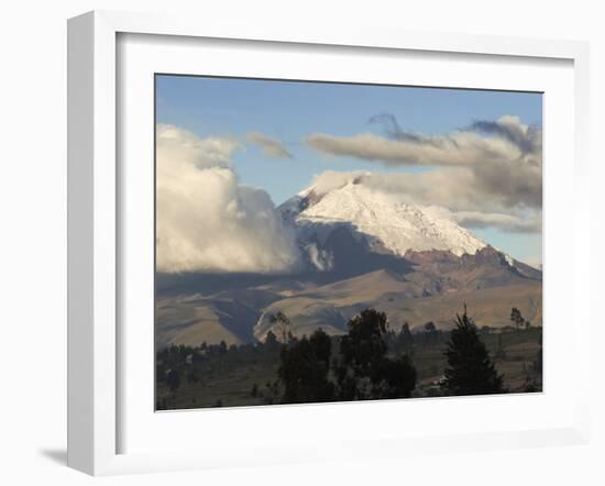 Volcan Cotopaxi, Cotopaxi Province, Central Highlands, Ecuador, South America-Robert Francis-Framed Photographic Print