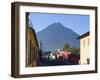 Volcan De Agua, 3765M, Antigua, Guatemala, Central America-Christian Kober-Framed Photographic Print