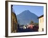 Volcan De Agua, 3765M, Antigua, Guatemala, Central America-Christian Kober-Framed Photographic Print