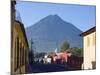 Volcan De Agua, 3765M, Antigua, Guatemala, Central America-Christian Kober-Mounted Photographic Print