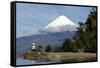 Volcan Osorno and Lago Todos Los Santos-Tony-Framed Stretched Canvas