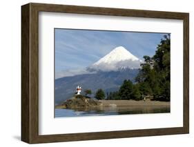 Volcan Osorno and Lago Todos Los Santos-Tony-Framed Photographic Print