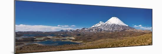 Volcan Parinacota, Lauca National Park, Tarapaca Region, Northern Chile-Michele Falzone-Mounted Photographic Print