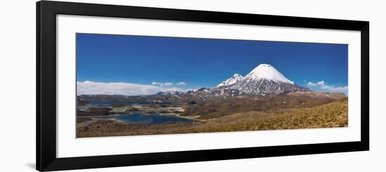 Volcan Parinacota, Lauca National Park, Tarapaca Region, Northern Chile-Michele Falzone-Framed Photographic Print