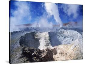 Volcanic Area of Sol De Manana, Bolivian Desert, Bolivia-Massimo Borchi-Stretched Canvas
