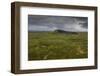 Volcanic crater and moss-covered lava fields on the Snaefellsness Peninsula, Iceland, Polar Regions-Jon Reaves-Framed Photographic Print