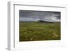 Volcanic crater and moss-covered lava fields on the Snaefellsness Peninsula, Iceland, Polar Regions-Jon Reaves-Framed Photographic Print