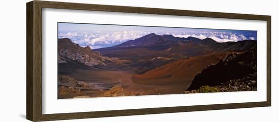 Volcanic Crater, Haleakala, Maui, Big Island, Hawaii, USA-null-Framed Photographic Print