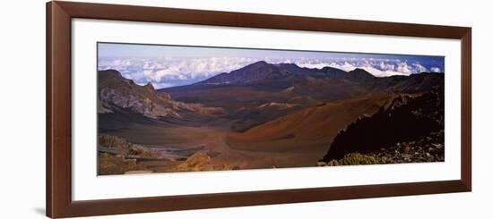 Volcanic Crater, Haleakala, Maui, Big Island, Hawaii, USA-null-Framed Photographic Print