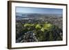 Volcanic Crater, Mt. Eden Domain, Auckland, North Island, New Zealand-David Wall-Framed Photographic Print