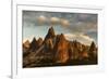Volcanic Desert Landscape and its Fabulous Geographical Structures Caught in Evening Light-David Clapp-Framed Photographic Print