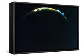 Volcanic Eruption on Jupiter's Moon, Lo, 1979-null-Framed Stretched Canvas