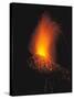 Volcanic Explosion at Night-null-Stretched Canvas