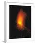 Volcanic Explosion at Night-null-Framed Photographic Print