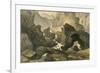 Volcanic Landscape-null-Framed Premium Giclee Print