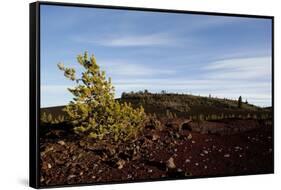 Volcanic Lava Fields, Craters of the Moon National Monument, Idaho-Paul Souders-Framed Stretched Canvas