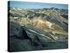 Volcanic Mountains Formed Mainly of Rhyolite at Landamannalaugar, Iceland, Polar Regions-Nigel Callow-Stretched Canvas