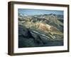 Volcanic Mountains Formed Mainly of Rhyolite at Landamannalaugar, Iceland, Polar Regions-Nigel Callow-Framed Photographic Print