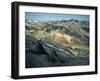 Volcanic Mountains Formed Mainly of Rhyolite at Landamannalaugar, Iceland, Polar Regions-Nigel Callow-Framed Photographic Print