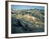 Volcanic Mountains Formed Mainly of Rhyolite at Landamannalaugar, Iceland, Polar Regions-Nigel Callow-Framed Photographic Print