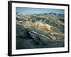 Volcanic Mountains Formed Mainly of Rhyolite at Landamannalaugar, Iceland, Polar Regions-Nigel Callow-Framed Photographic Print