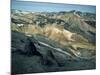 Volcanic Mountains Formed Mainly of Rhyolite at Landamannalaugar, Iceland, Polar Regions-Nigel Callow-Mounted Photographic Print