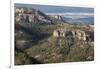 Volcanic plateau of Sierra Tarahumara, above Copper Canyon, Chihuahua, Mexico, North America-Tony Waltham-Framed Photographic Print