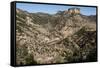 Volcanic plateau of Sierra Tarahumara, above Copper Canyon, Chihuahua, Mexico, North America-Tony Waltham-Framed Stretched Canvas