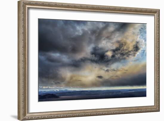 Volcanic Plumes with Poisonous Gases, Holuhraun Fissure Eruption, Bardarbunga Volcano, Iceland-Arctic-Images-Framed Photographic Print