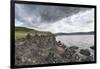 Volcanic rock formations on the shores of White Lake, Tariat district, North Hangay province, Mongo-Francesco Vaninetti-Framed Photographic Print