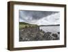 Volcanic rock formations on the shores of White Lake, Tariat district, North Hangay province, Mongo-Francesco Vaninetti-Framed Photographic Print