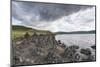 Volcanic rock formations on the shores of White Lake, Tariat district, North Hangay province, Mongo-Francesco Vaninetti-Mounted Photographic Print