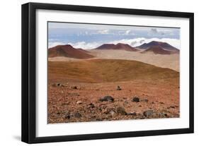 Volcanic Rock Formations , the Big Island of Hawaii-James White-Framed Photographic Print