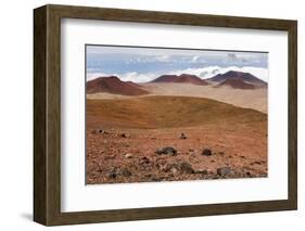 Volcanic Rock Formations , the Big Island of Hawaii-James White-Framed Photographic Print