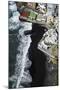 Volcano Beach and Seafront in Puerto Naos on La Palma, Aerial Picture, Canary Islands, Spain-Frank Fleischmann-Mounted Photographic Print