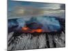 Volcano Eruption at the Holuhraun Fissure, Bardarbunga Volcano, Iceland-Ragnar Th Sigurdsson-Mounted Photographic Print