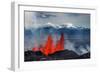 Volcano Eruption at the Holuhraun Fissure Near Bardarbunga Volcano, Iceland-null-Framed Photographic Print