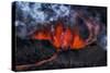 Volcano Eruption at the Holuhraun Fissure near Bardarbunga Volcano, Iceland-Arctic-Images-Stretched Canvas